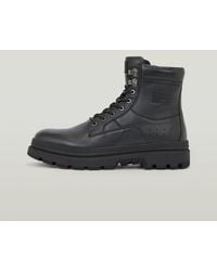 G-Star - Arron High Leather Boots - Lyst