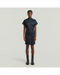 G-Star - Belted Dress - Lyst