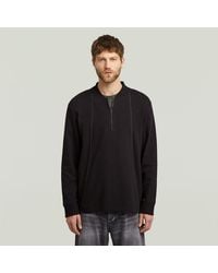 G-Star - Tweeter A-Line Half Zip T-Shirt - Lyst
