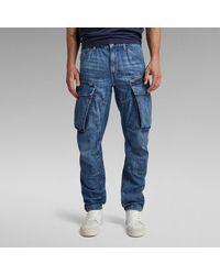 G-Star RAW - Rovic Zip 3D Regular Tapered Denim Jeans - Lyst