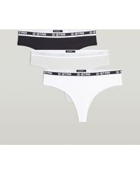 G-Star - Lot De 3 Slips Bazilian - Lyst