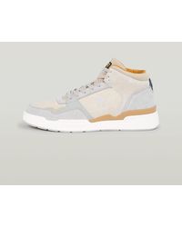 G-Star RAW - Attacc Mid Suede Blocked Sneakers - Lyst