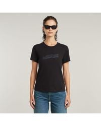 G-Star - Embro Logo T-Shirt - Lyst