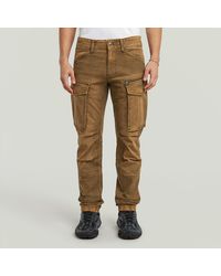 G-Star - Rovic Zip 3D Regular Tapered Pants - Lyst
