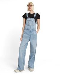 G-Star - Straight Leg Dungaree - Lyst