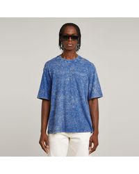 G-Star - T-Shirt Acid Wash Boxy - Lyst
