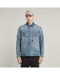 G-Star - Mosa Overshirt - Lyst