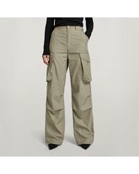 G-Star - High Waist Cargo Pants - Lyst