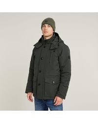 G-Star - Vodan Padded Hooded Jacket - Lyst