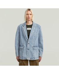 G-Star - Oversized Blazer - Lyst