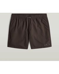 G-Star - Dirik Solid Swimshorts - Lyst