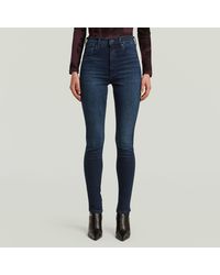 G-Star - Kafey Ultra High Skinny Jeans - Lyst