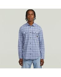 G-Star - Marine Slim Overhemd - Lyst