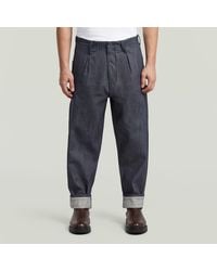 G-Star - The Ignaz- Correct Pleated Chino Relaxed - Lyst