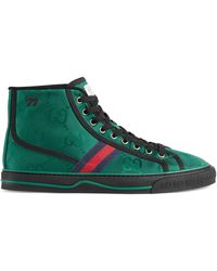 Gucci Synthetic Off The Grid High Top Tennis 1977 in Grey (Gray 