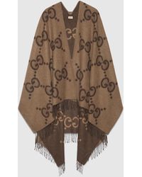 Gucci - Capa Reversible De Cashmere Con Gg Jumbo - Lyst