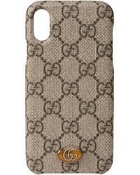 Gucci Funda Ophidia para iPhone X/XS - Neutro