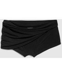 Gucci - Crêpe Jersey Draped Shorts, Ready-To-Wear - Lyst