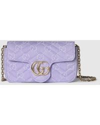 Gucci - Gg Marmont Mini Shoulder Bag - Lyst
