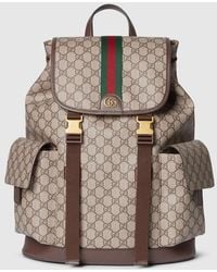 Gucci - Ophidia Large Backpack, Gg Canvas - Lyst
