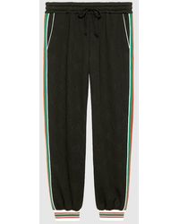 Gucci - GG Jacquard Jersey Jogging Trousers - Lyst