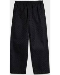 Gucci - Gg Cotton Canvas Leisure Pants - Lyst