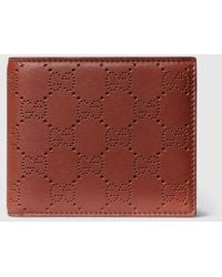 Gucci - Aria Bi-Fold Wallet, Leather - Lyst