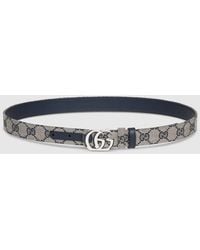 Gucci - Cut Gg Marmont Reversible Belt, Size 100 - Lyst