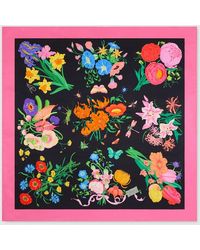 Gucci - 90 X 90 Project Printed Silk Carré, Silk - Lyst