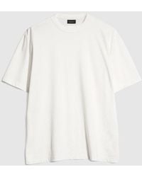 Gucci - Cotton Silk Jersey T-Shirt With Embroidery - Lyst