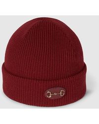 Gucci - Wool Hat With Horsebit, Wool - Lyst