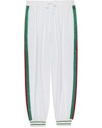 Gucci - GG Cotton Terry Cloth Track Bottoms - Lyst