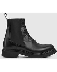 Gucci - Ankle Boot With Gg Detail, Size 39 It - Lyst