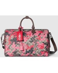 Gucci - Gg Medium Duffle Bag, Gg Canvas - Lyst