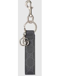 Gucci - Gg Keychain With Double G - Lyst