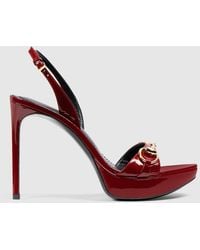 Gucci - Donna Platform Sandal, Leather - Lyst