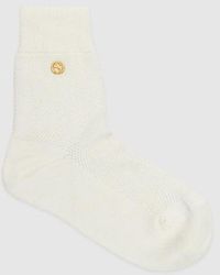 Gucci - Cotton Blend Socks With Interlocking G - Lyst