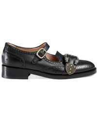 Gucci Queercore Brogue Shoe - Black