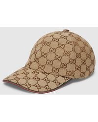 Gucci - Baseballkappe Aus Gg Canvas, Größe - Lyst