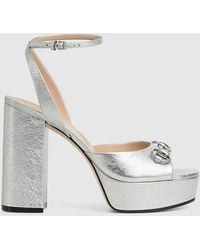 Gucci - Horsebit Platform Sandal, Uk - Lyst