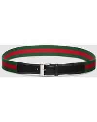 Gucci - Belt With Square Buckle, Size 100 - Lyst
