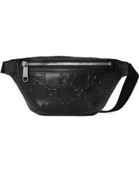 Gucci - GG Embossed Belt Bag - Lyst