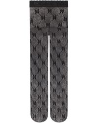 Gucci GG Knit Tights - Gray
