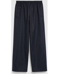 Gucci - Gg Cotton Canvas Pants - Lyst