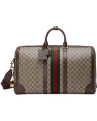 Gucci Savoy Large Duffle Bag - Brown