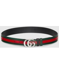 Gucci - Reversible Cut Gg Marmont Belt, Size 115, Leather - Lyst