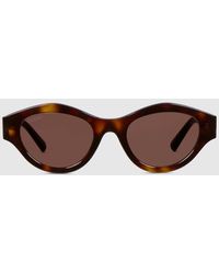 Gucci - Lunettes De Soleil À Monture Œil-De-Chat - Lyst