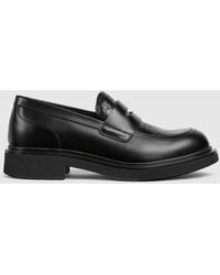 Gucci - Mocassins Avec Détail Gg Pour Homme, Taille - Lyst