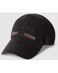 Gucci - Cotton Baseball Hat With Embroidery - Lyst