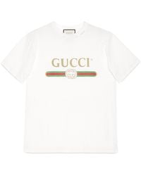Gucci - T-shirts And Polos White - Lyst